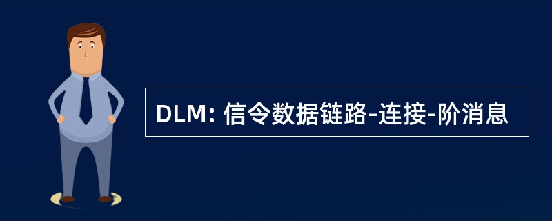 DLM: 信令数据链路-连接-阶消息