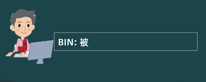 BIN: 被