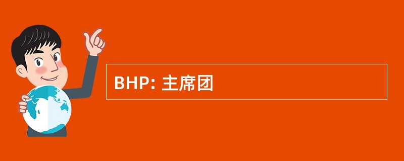 BHP: 主席团