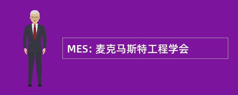 MES: 麦克马斯特工程学会