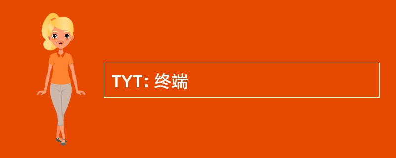 TYT: 终端