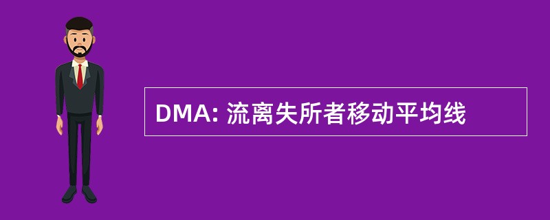 DMA: 流离失所者移动平均线