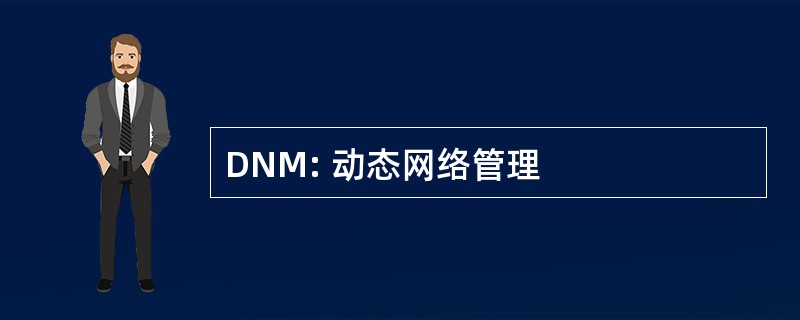 DNM: 动态网络管理