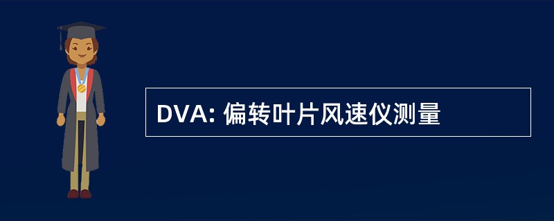 DVA: 偏转叶片风速仪测量