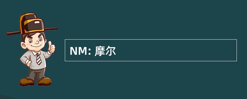 NM: 摩尔