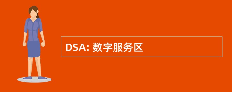 DSA: 数字服务区