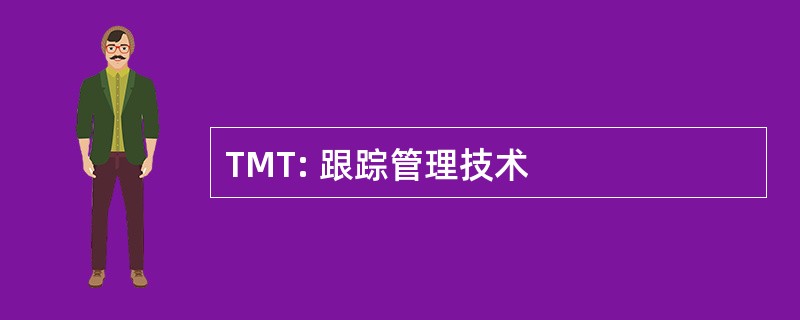 TMT: 跟踪管理技术