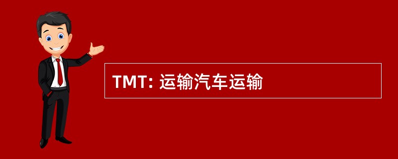 TMT: 运输汽车运输