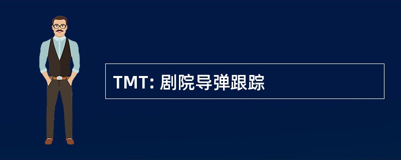 TMT: 剧院导弹跟踪