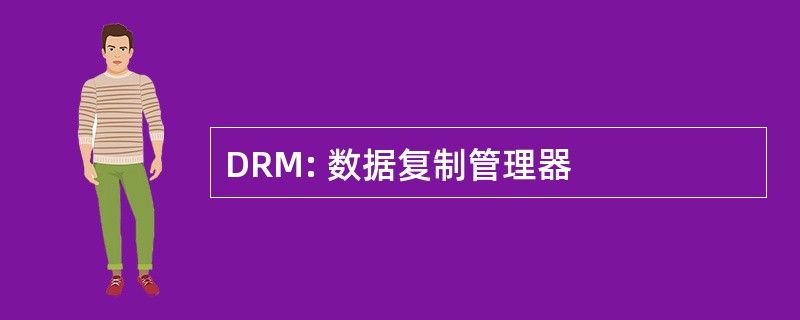 DRM: 数据复制管理器