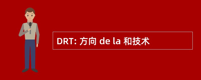 DRT: 方向 de la 和技术