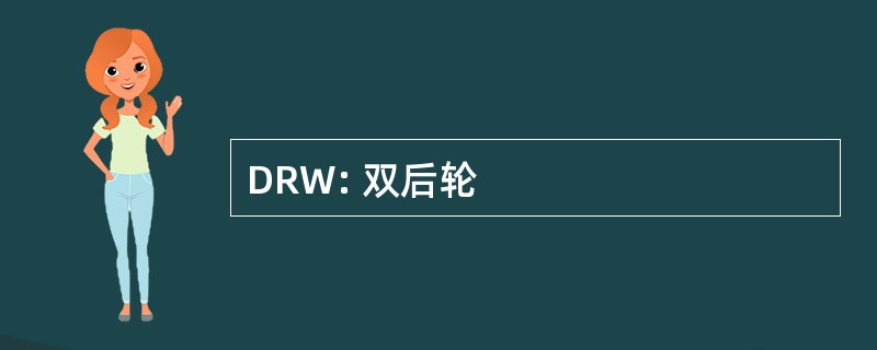 DRW: 双后轮