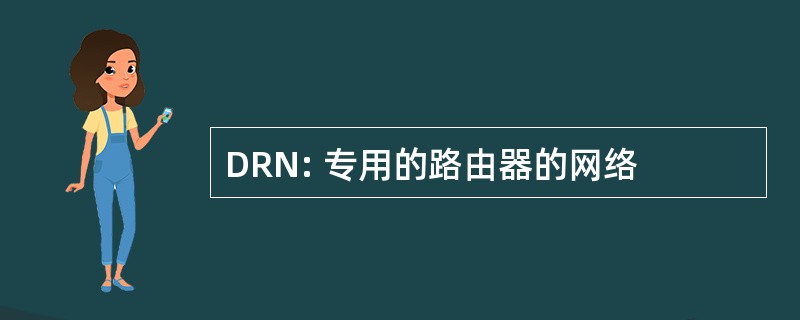 DRN: 专用的路由器的网络