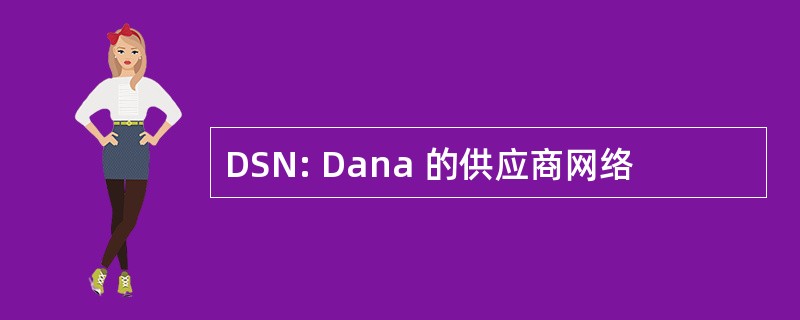 DSN: Dana 的供应商网络