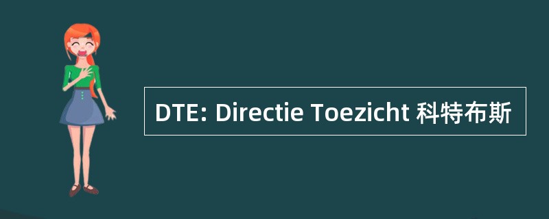 DTE: Directie Toezicht 科特布斯