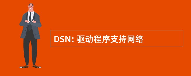 DSN: 驱动程序支持网络