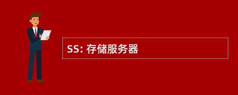 SS: 存储服务器