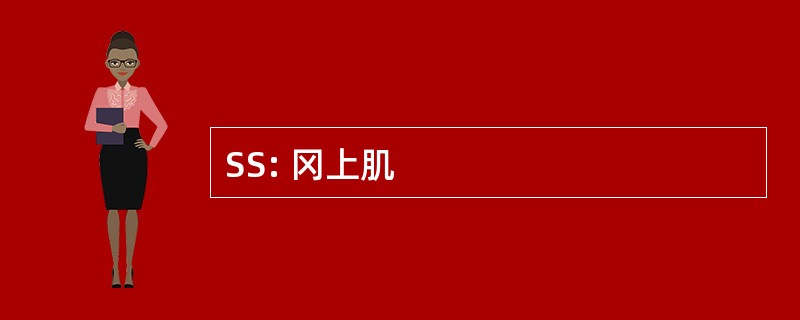 SS: 冈上肌