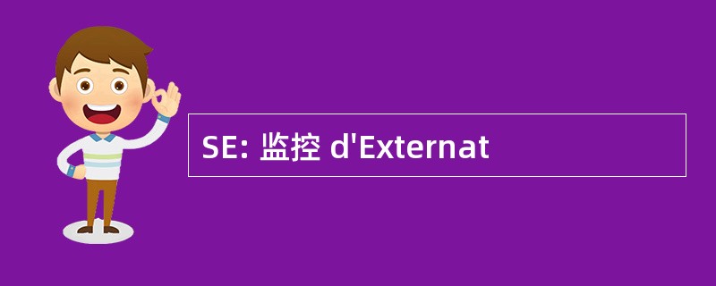 SE: 监控 d&#039;Externat