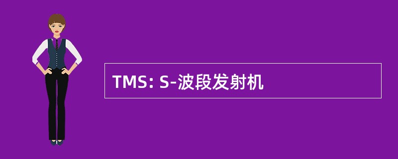 TMS: S-波段发射机