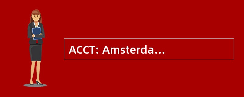 ACCT: Amsterdams 椎体客厅 Cosmetische Tandheelkunde