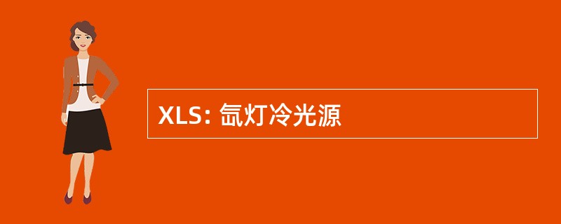 XLS: 氙灯冷光源