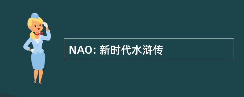 NAO: 新时代水浒传