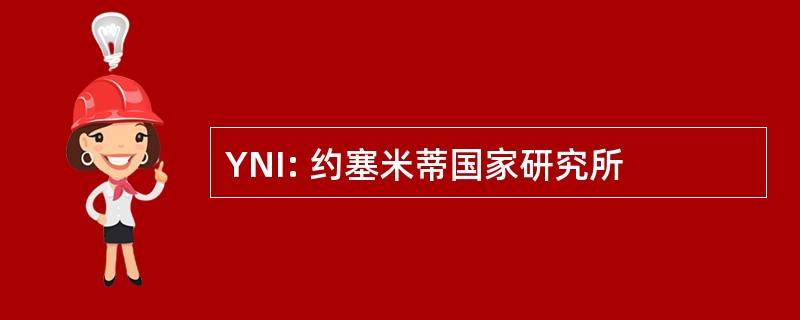 YNI: 约塞米蒂国家研究所