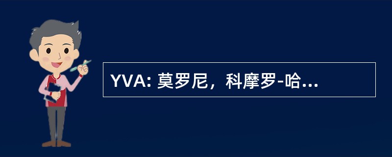 YVA: 莫罗尼，科摩罗-哈哈亚/Iconi