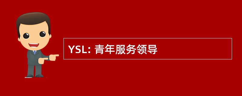 YSL: 青年服务领导