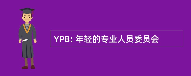 YPB: 年轻的专业人员委员会