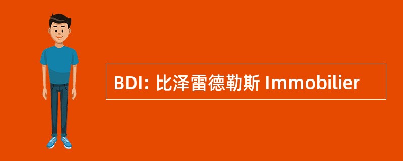 BDI: 比泽雷德勒斯 Immobilier