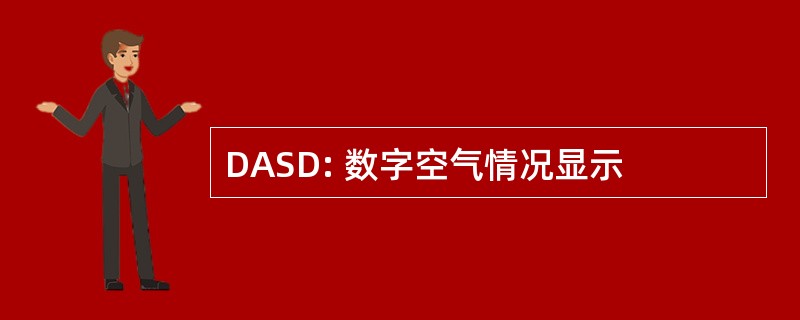 DASD: 数字空气情况显示