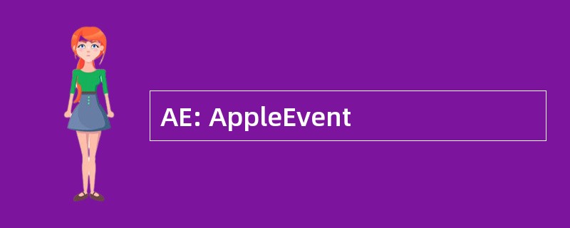 AE: AppleEvent