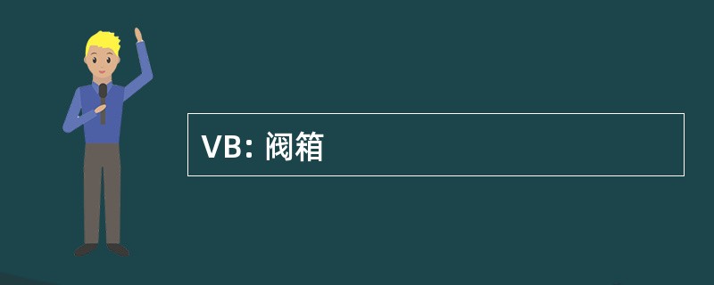 VB: 阀箱