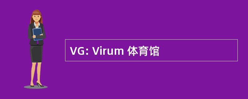 VG: Virum 体育馆