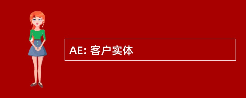 AE: 客户实体