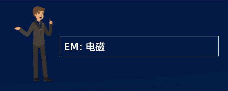 EM: 电磁