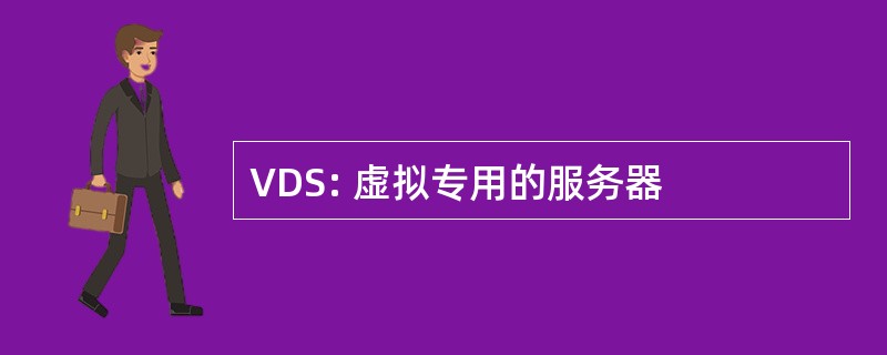 VDS: 虚拟专用的服务器