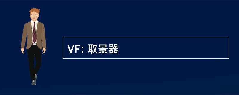 VF: 取景器