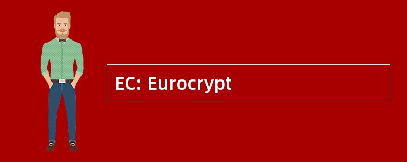 EC: Eurocrypt