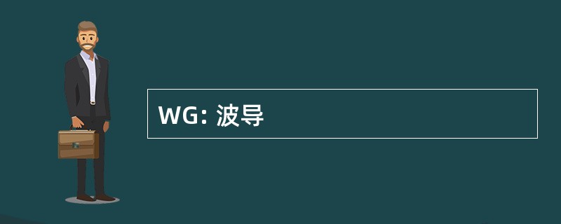 WG: 波导