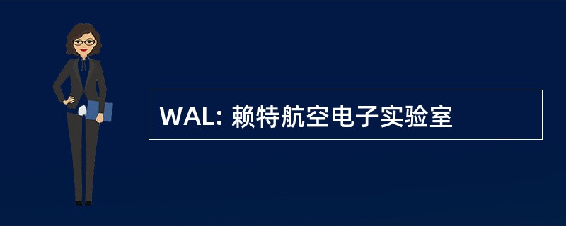 WAL: 赖特航空电子实验室