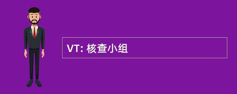 VT: 核查小组