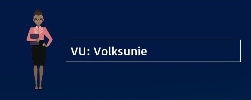 VU: Volksunie