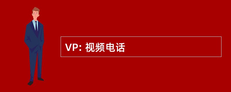 VP: 视频电话