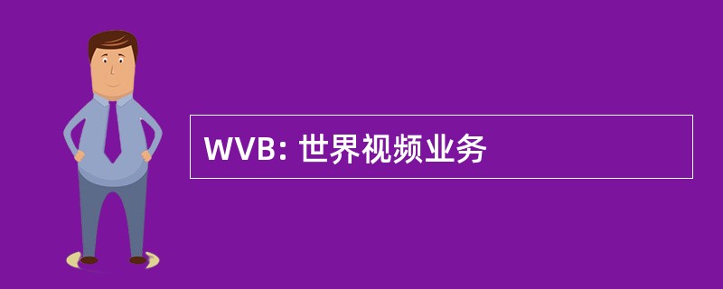 WVB: 世界视频业务