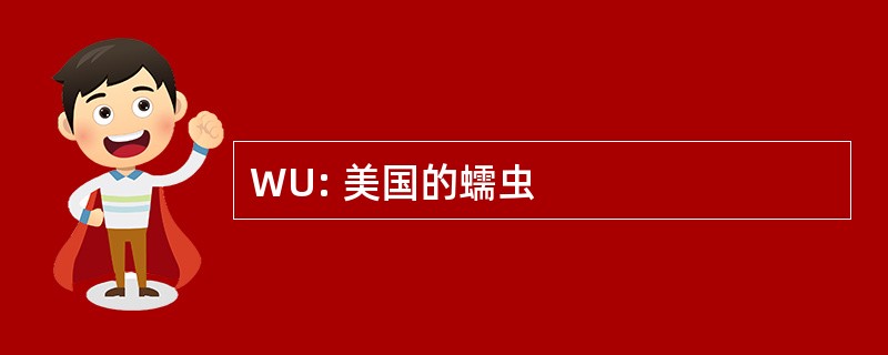 WU: 美国的蠕虫