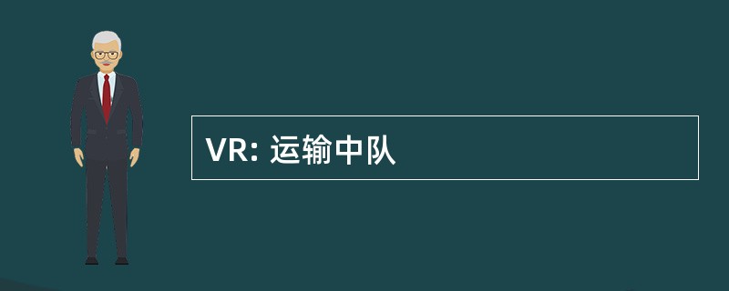 VR: 运输中队