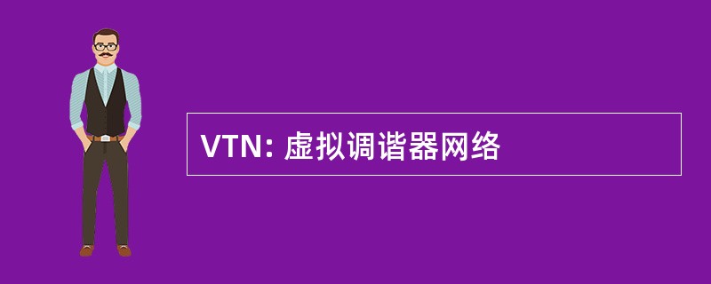 VTN: 虚拟调谐器网络